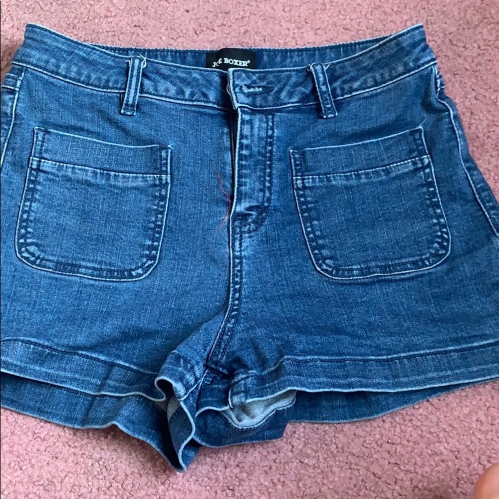 High waisted shorts